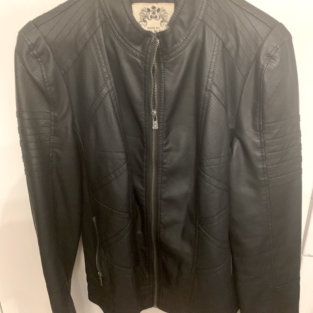 Leather jacket